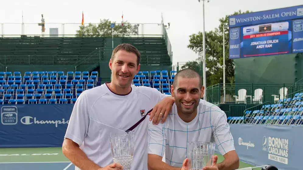 הטניסאים הישראלים אנדי רם, יוני ארליך הטניסאים הישראלים אנדי רם, יוני ארליך