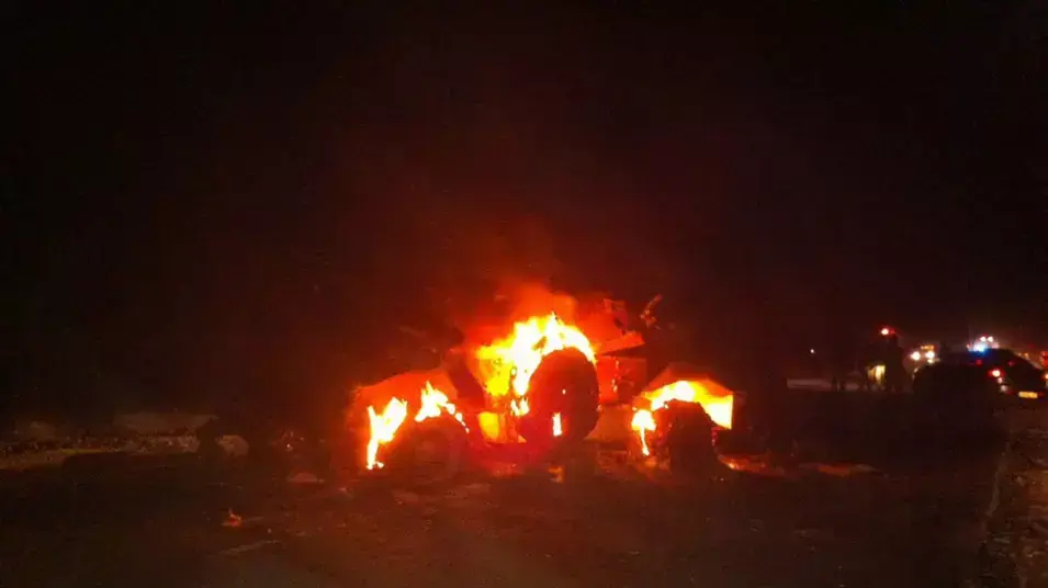 חמושים חטפו משוריינים מצריים וירו לעבר ישראל חמושים חטפו משוריינים מצריים וירו לעבר ישראל