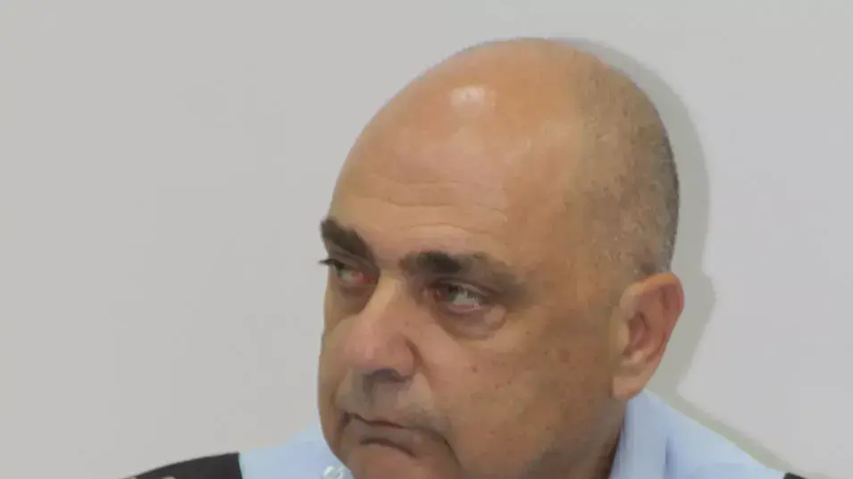 ניצב רוני עטיה ממ"ז צפון במסיבת עיתונאים ניצב רוני עטיה ממ"ז צפון במסיבת עיתונאים
