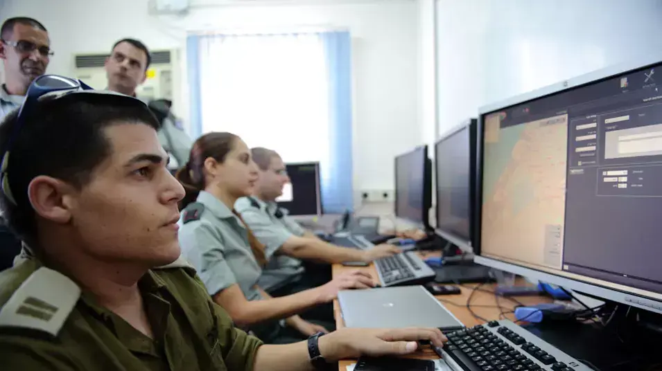 חמ"ל פיקוד העורף בתרגיל אס אםאסים חמ"ל פיקוד העורף בתרגיל אס אםאסים