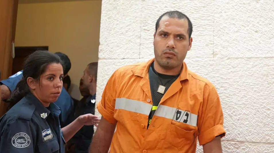 דיון בערעור של ראתב אבו עצא שהורשע בתקיפת שלומי אסולין, אוגוסט 2012