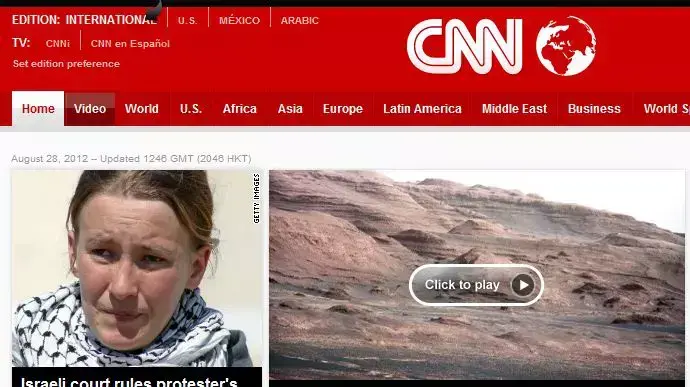 ידיעה באתר האינטרנט של CNN אודות הכרעת הדין בעניין מותה של פעילת זכויות האדם רייצ'ל קורי ידיעה באתר האינטרנט של CNN אודות הכרעת הדין בעניין מותה של פעילת זכויות האדם רייצ'ל קורי
