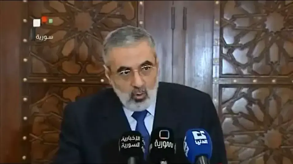 עמראן זועבי, שר ההסברה של סוריה