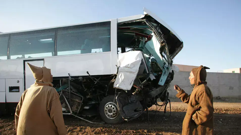 תאונת אוטובוס במרוקו תאונת אוטובוס במרוקו