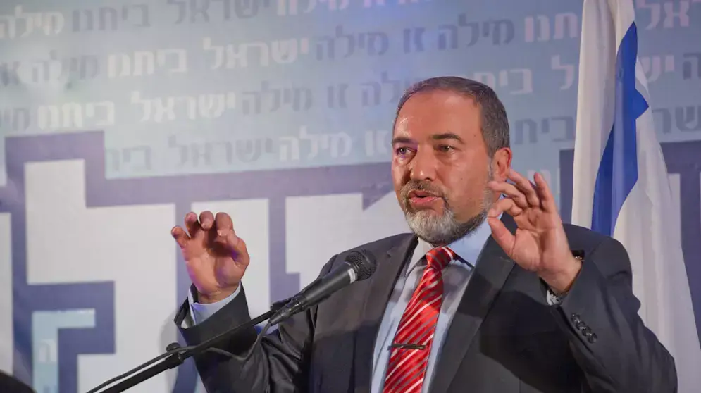 אביגדור ליברמן בכנס של ישראל ביתנו אביגדור ליברמן בכנס של ישראל ביתנו
