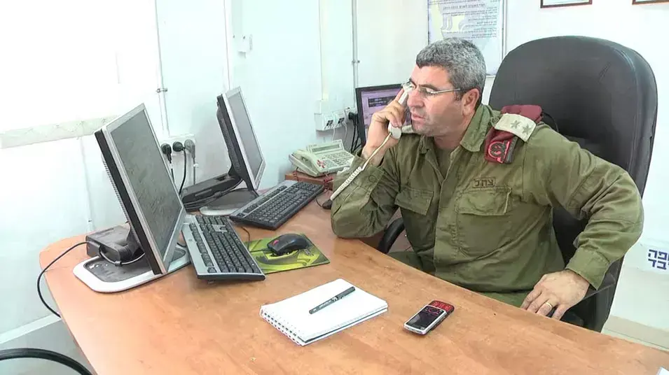 קצין הגנה מרחבית באוגדת עזה, סא"ל אילן דיין, ספטמבר 2012 קצין הגנה מרחבית באוגדת עזה, סא"ל אילן דיין, ספטמבר 2012