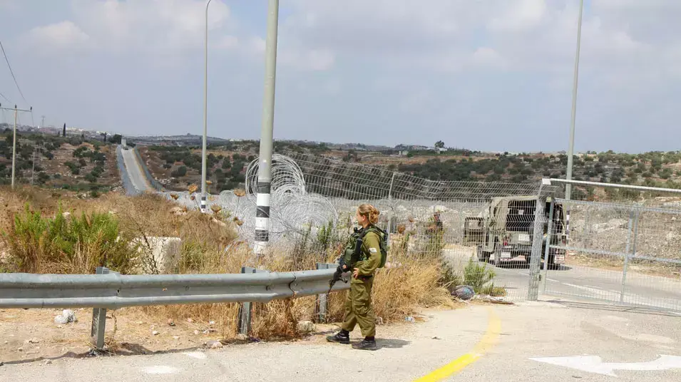 הגדר דרכה נכנסו השב"חים סמוך לשערי תקווה