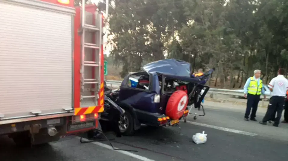 תאונת דרכים סמוך לקיבוץ מגידו: שלושה נהרגו