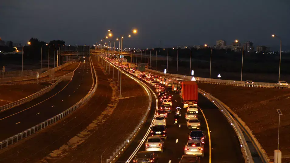פקקים כביש עוקף קריות פקקים כביש עוקף קריות