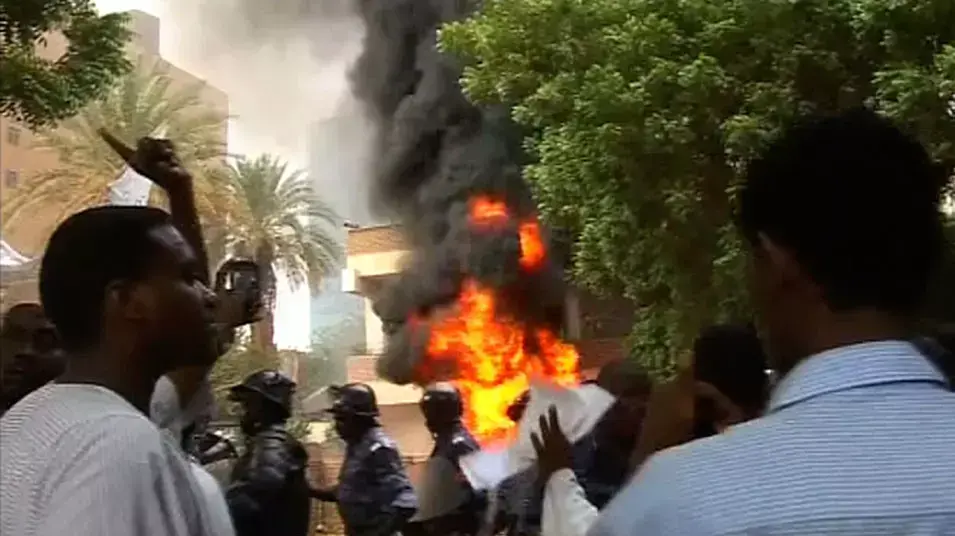 ההפגנות בבירת סודן ההפגנות בבירת סודן