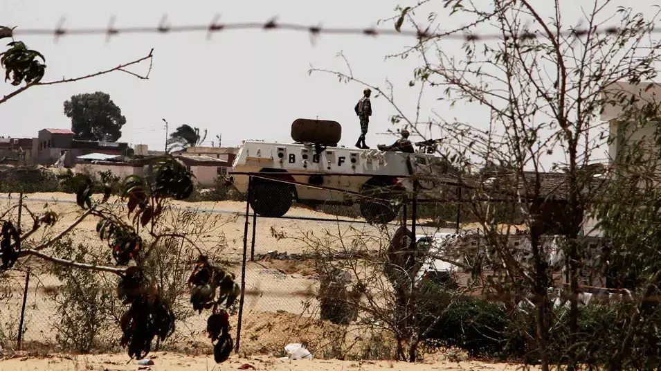 מוצב צבאי בסיני, מצרים. מוצב צבאי בסיני, מצרים.