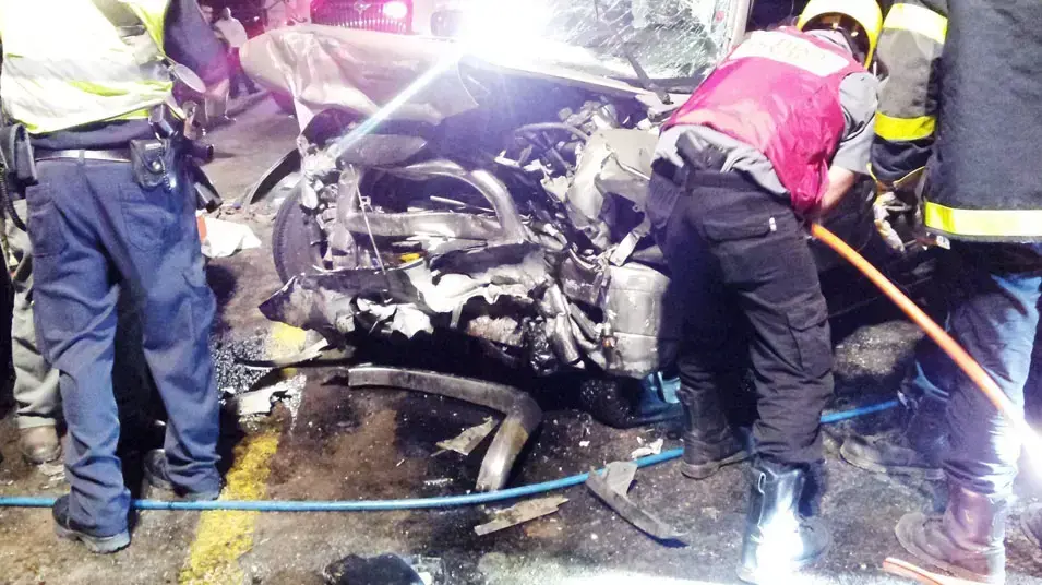 שני הרוגים בתאונת דרכים חזיתית בצומת תפוח שבשומרון, ספטמבר 2012 שני הרוגים בתאונת דרכים חזיתית בצומת תפוח שבשומרון, ספטמבר 2012