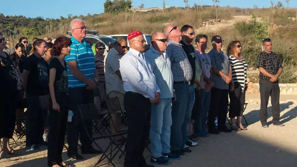 טקס אלטרנטיבי של משפחות ההרוגים באסון הכרמל , סמפטמבר 2012 טקס אלטרנטיבי של משפחות ההרוגים באסון הכרמל , סמפטמבר 2012