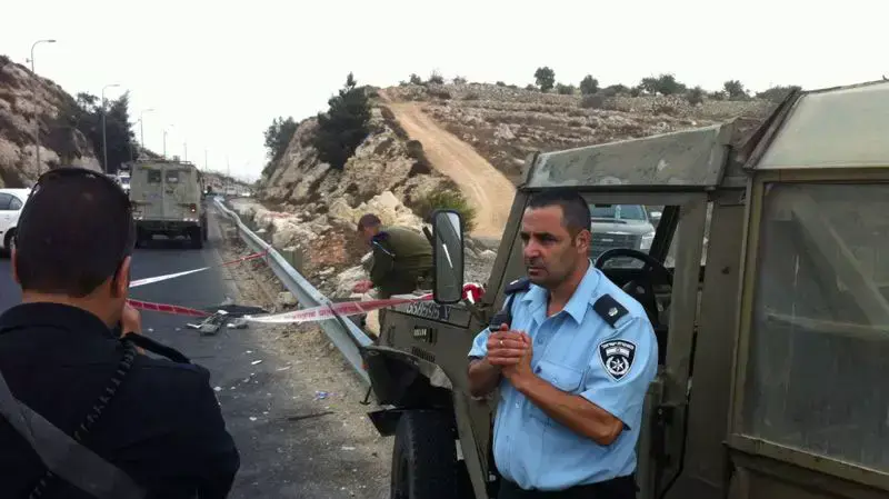 חשד לפיגוע דריסה בגוש עציון , אוקטובר 2012