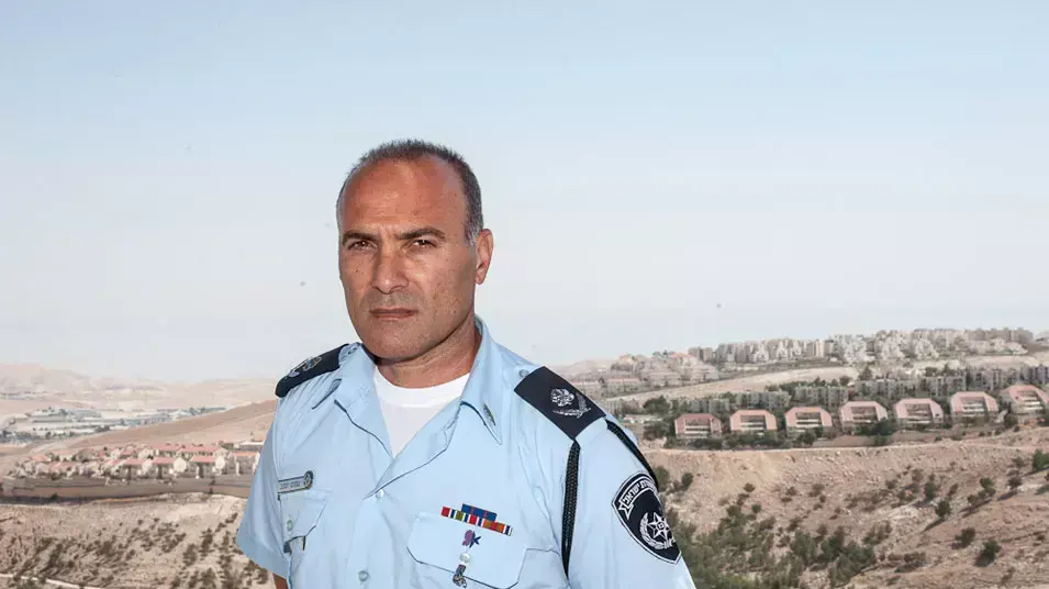 עמוס יעקב מפקד מחוז ש"י,אוקטובר 2012 עמוס יעקב מפקד מחוז ש"י,אוקטובר 2012