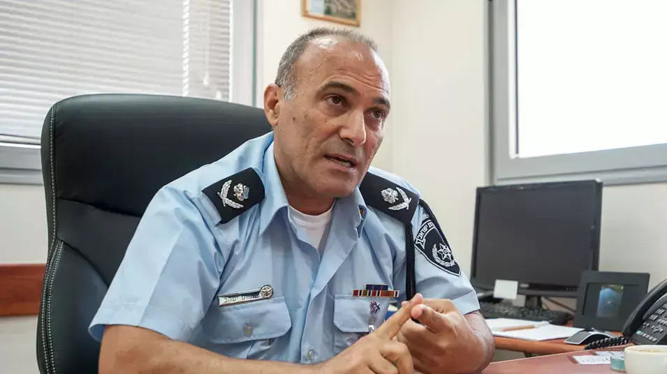 עמוס יעקב מפקד מחוז ש"י,אוקטובר 2012