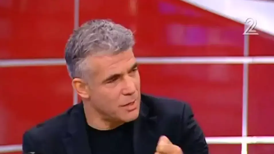 יאיר לפיד באולפן שישי יאיר לפיד באולפן שישי