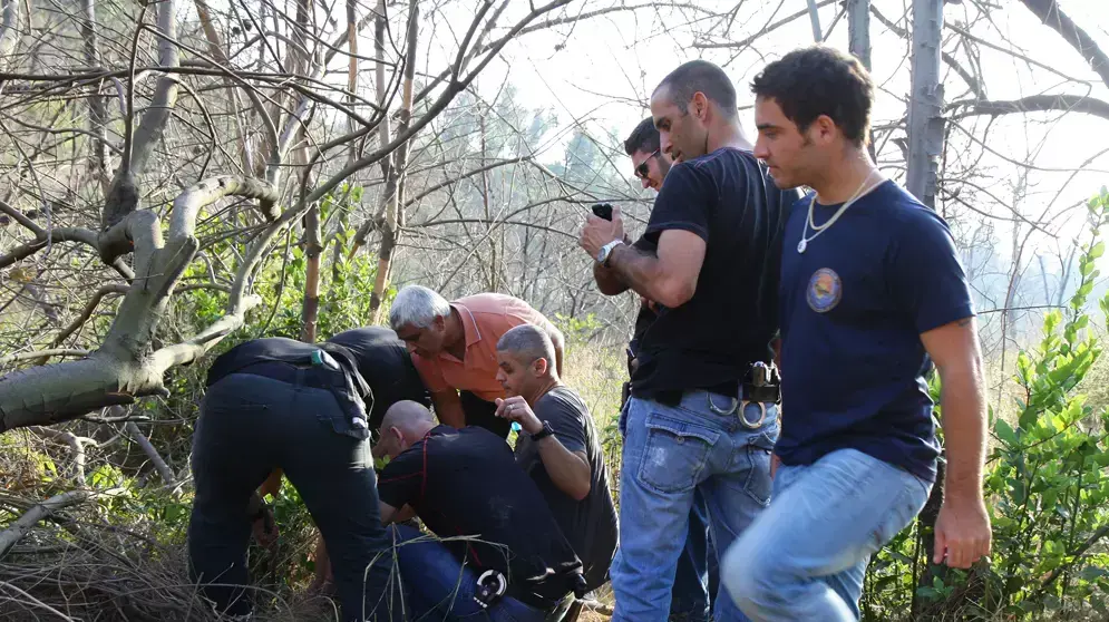 מציאת גופת החייל מג'די חלבי ביער עוספייה, אוקטובר 2012