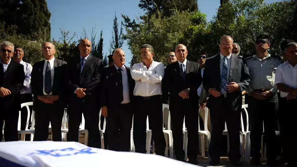 הלווית החייל הנעדר מג'די חלבי בבית העלמין בעוספיה הלווית החייל הנעדר מג'די חלבי בבית העלמין בעוספיה