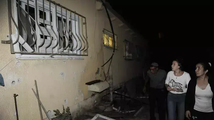 רקטת גראד התפוצצה בחצר בית בנתיבות, אוקטובר 2012