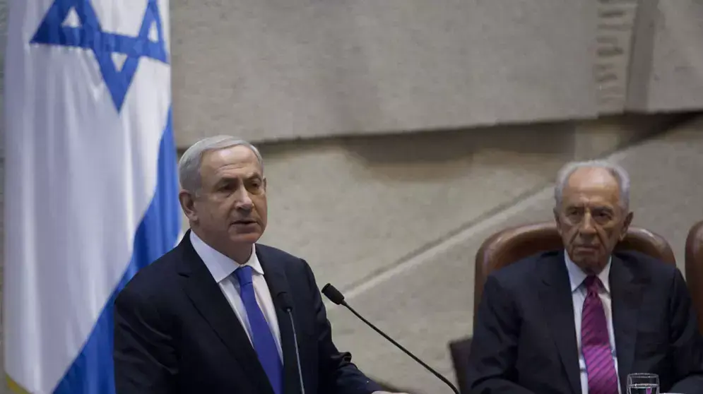 בנימין נתניהו במליאת הכנסת בנימין נתניהו במליאת הכנסת