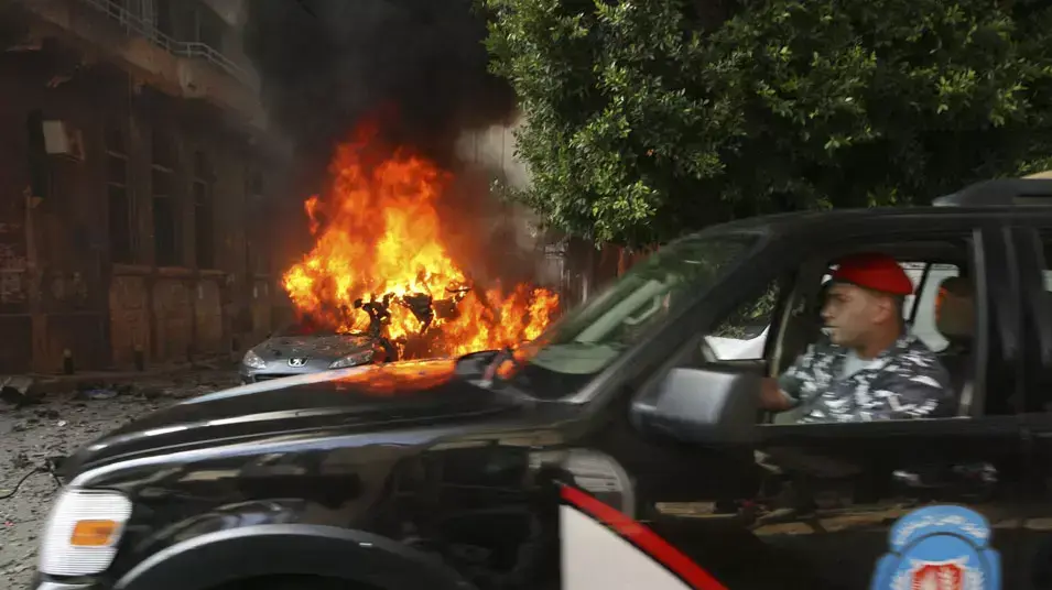 שמונה הרוגים ועשרות פצועים בפיצוץ מטען בביירות, לבנון, אוקטובר 2012 שמונה הרוגים ועשרות פצועים בפיצוץ מטען בביירות, לבנון, אוקטובר 2012