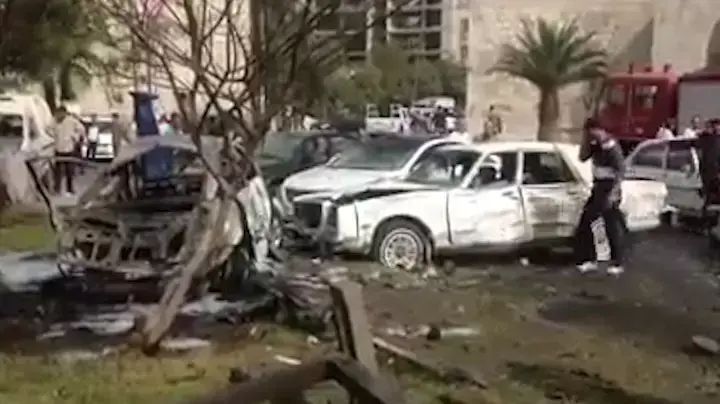 מכונית תופת שהתפוצצה בבאב תומא, דמשק. 21 באוקטובר 2012