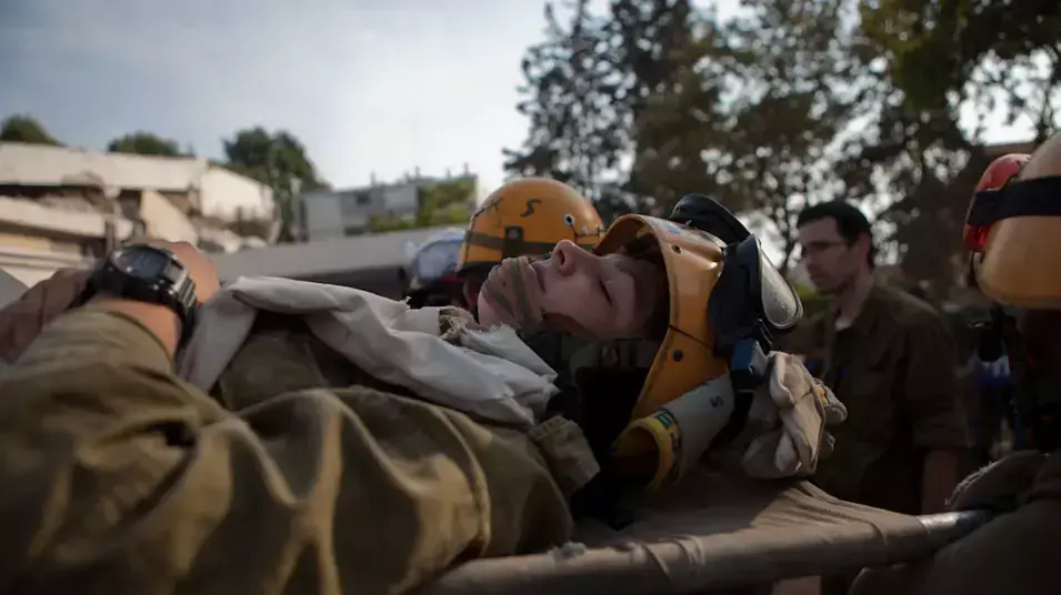 תרגיל פיקוד העורף בחולון תרגיל פיקוד העורף בחולון