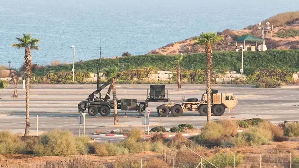 סוללת טילים אמריקאית בחוף תל ברוך, אוקטובר 2012 סוללת טילים אמריקאית בחוף תל ברוך, אוקטובר 2012
