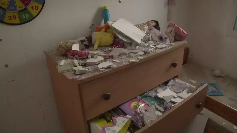 מטח רקטות בדרום, פגיעה ישירה בבית, אוקטובר 2012