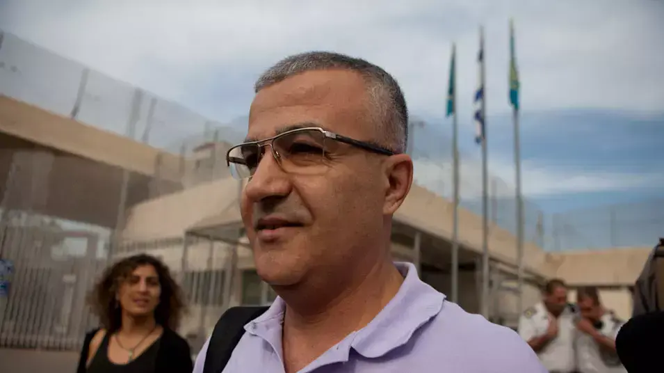 זאהר עאטף שהורשע באונס חיילת שוחרר מהכלא