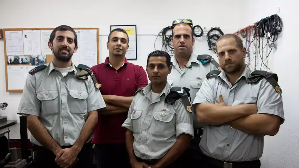 קא"ב עומרי פלוטניק, רס"ן אברהם אוחיון, רס"ר איתיאל חוטר, אע"צ איתי קורש, סרן משה לוי קא"ב עומרי פלוטניק, רס"ן אברהם אוחיון, רס"ר איתיאל חוטר, אע"צ איתי קורש, סרן משה לוי