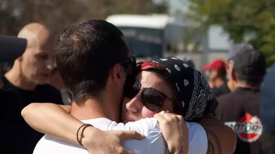 הלוויה הזוג ליאת ואביקם גור שנהרגו הלוויה הזוג ליאת ואביקם גור שנהרגו
