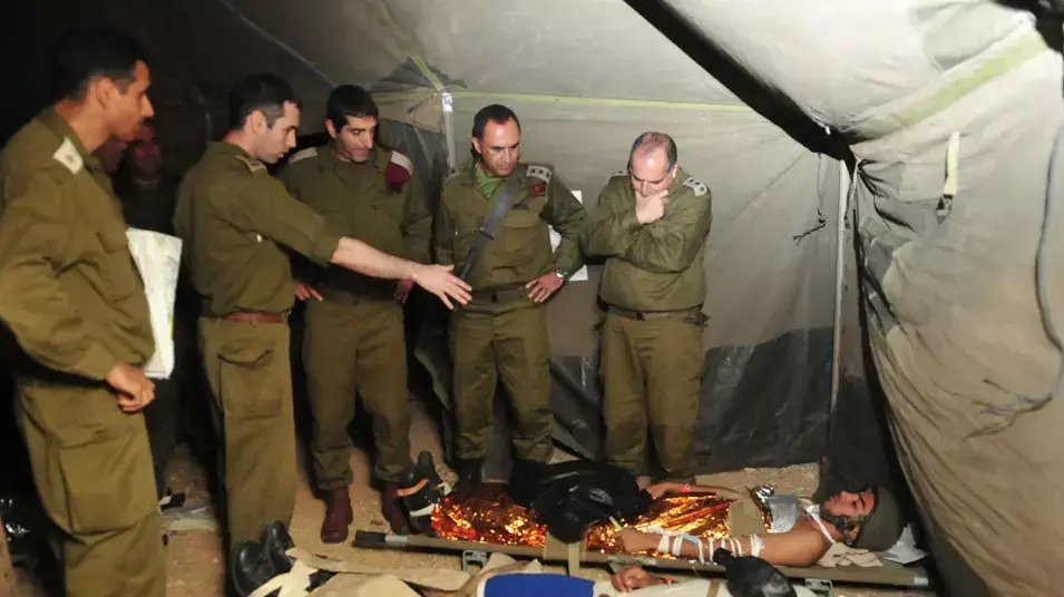 תרגיל "סערה רפואית 3" של חיל הרפואה, נובמבר 2012 תרגיל "סערה רפואית 3" של חיל הרפואה, נובמבר 2012