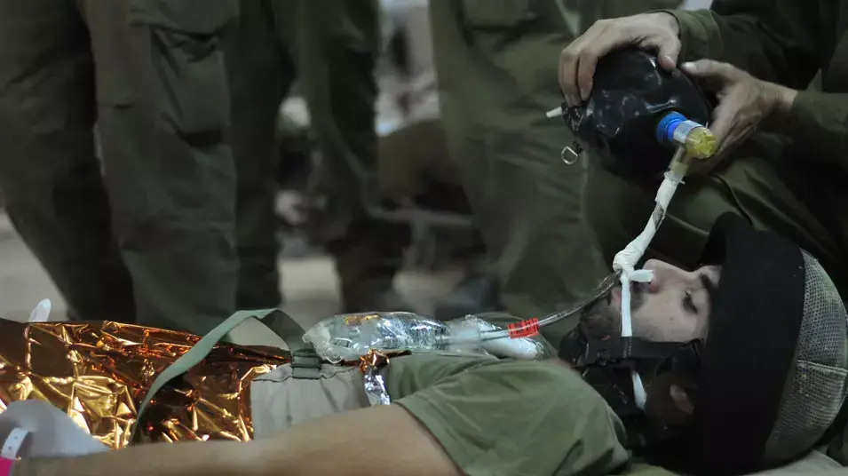תרגיל "סערה רפואית 3" של חיל הרפואה, נובמבר 2012