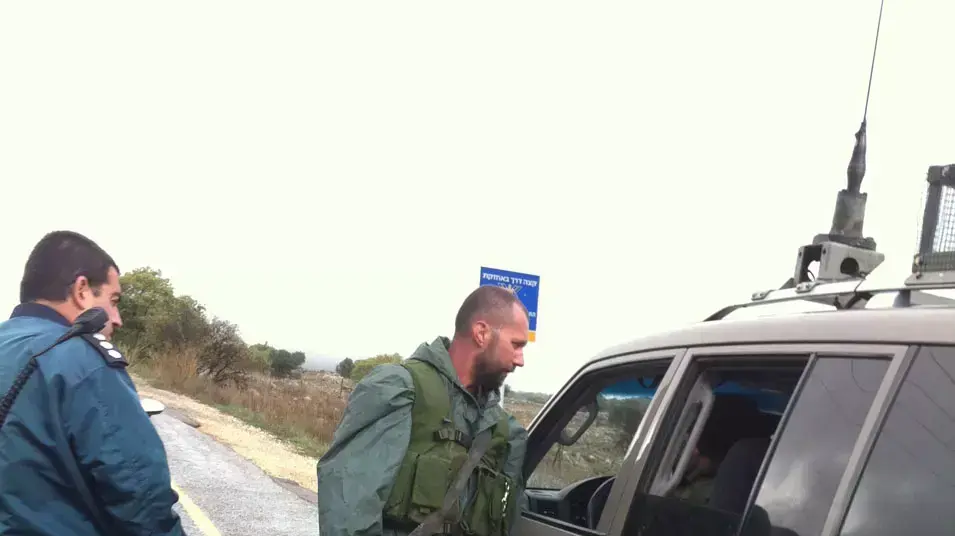 מוצב תל חזקה, נבומבר 2012 מוצב תל חזקה, נבומבר 2012
