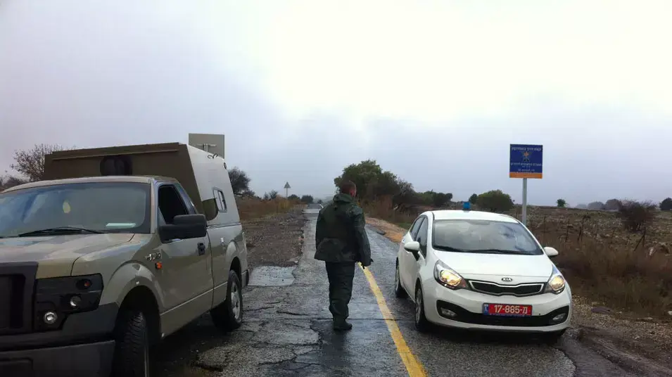 מוצב תל חזקה, נבומבר 2012 מוצב תל חזקה, נבומבר 2012