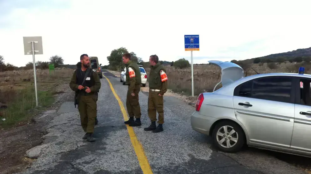 מחסומים של הצבא בחזיקה
