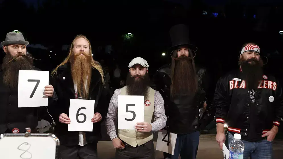 אליפות השפמים והזקנים בלאס וגאס