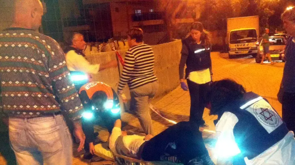 נפילות טילי גראד בבאר שבע במסגרת מבצע עמוד ענן