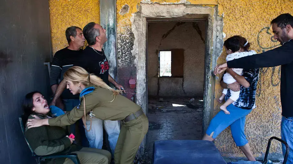 תושבי הדרום בזמן אזעקת צבא אדום תושבי הדרום בזמן אזעקת צבא אדום