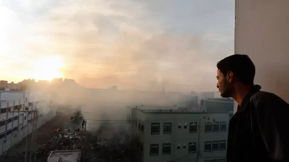 עזה לאחר הפצצת חיל האוויר עזה לאחר הפצצת חיל האוויר