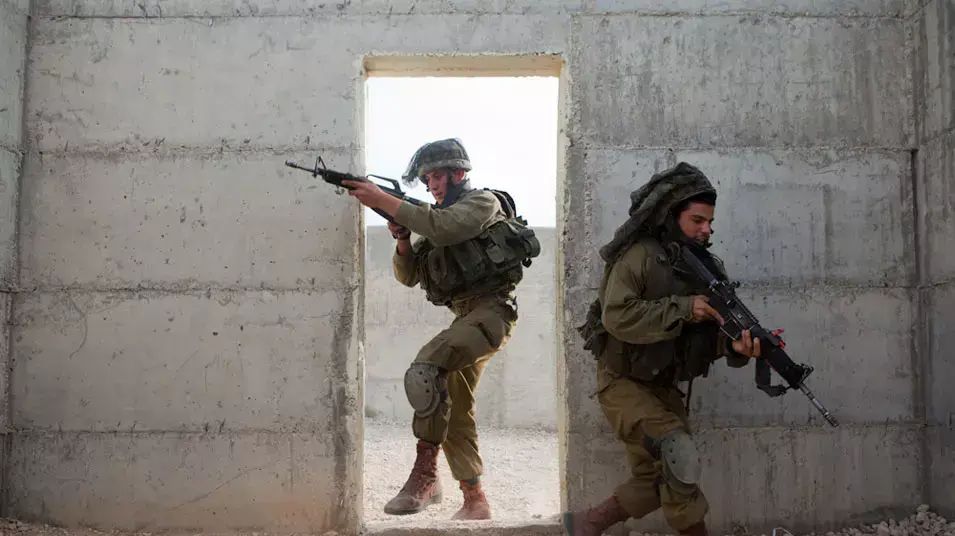 אימון צנחנים לקראת כניסה קרקעית לרצועת עזה, נובמבר 2012 אימון צנחנים לקראת כניסה קרקעית לרצועת עזה, נובמבר 2012
