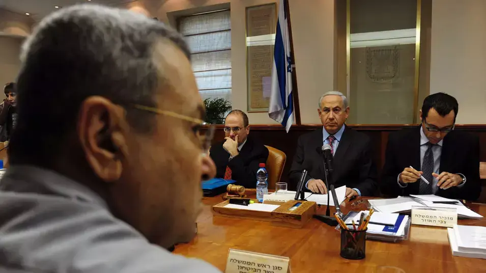 ראש הממשלה בנימין נתניהו, ישיבת ממשלה שבועית, מבצע "עמוד ענן", נבומבר 2012