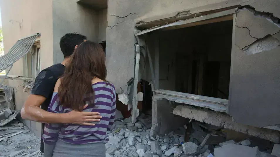 פגיעת רקטה בבית בבאר שבע, נובמבר 2012 פגיעת רקטה בבית בבאר שבע, נובמבר 2012
