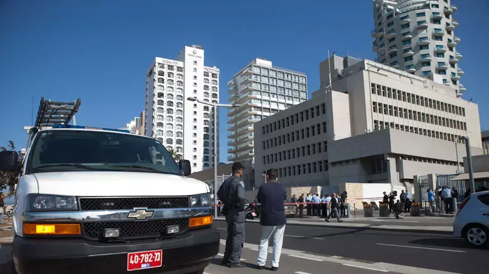 ירי לעבר שגרירות ארה"ב, נובמבר 2012 ירי לעבר שגרירות ארה"ב, נובמבר 2012