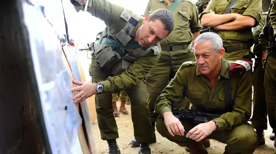 הרמטכ"ל, רב אלוף בני גנץ, בביקור הבוקר בדרום. הרמטכ"ל, רב אלוף בני גנץ, בביקור הבוקר בדרום.