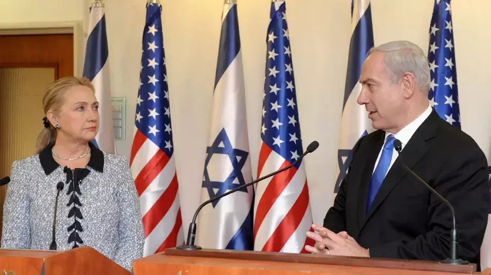 בנימין נתניהו נפגש עם מזכירת המדינה האמריקאית הילרי קלינטון בנימין נתניהו נפגש עם מזכירת המדינה האמריקאית הילרי קלינטון