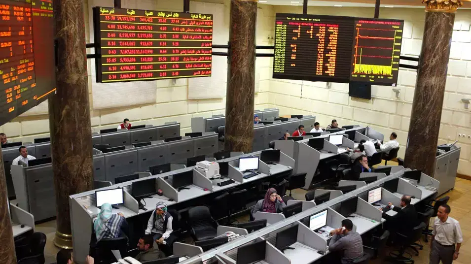 הבורסה בקהיר. 25 בנובמבר 2012 הבורסה בקהיר. 25 בנובמבר 2012