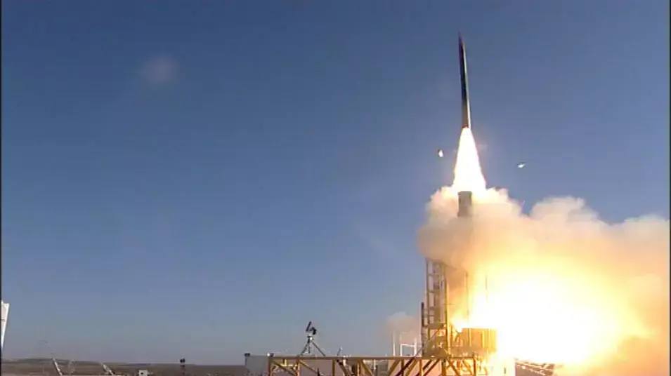 ניסוי היירוט של מערכת שרביט קסמים, נובמבר 2012 ניסוי היירוט של מערכת שרביט קסמים, נובמבר 2012